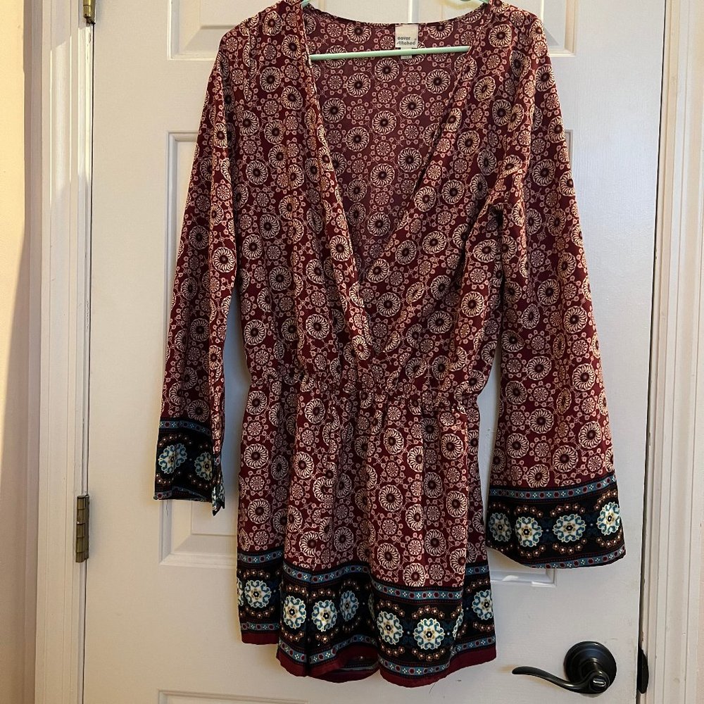 Printed Romper
